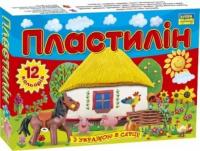  Пластилін 'Моя країна'. 12 кольорів. 165 г. 4820175684975