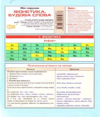  Міні-підручник Українська мова Фонетика. 978-966-404-507-7