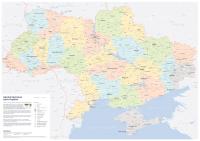  Нова мапа України 978-617-7919-25-3