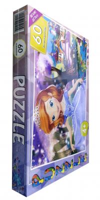 Пазли. Puzzle. 60 елементів. Великі деталі. Збери картинку. Sofia the First