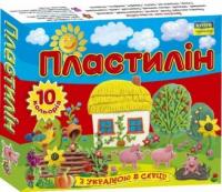  Пластилін 'Моя країна'. 10 кольорів. 140 г. 4820175684951
