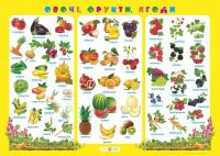 Корнєєва О. Плакат «Овочі, фрукти, ягоди» 2255555500927